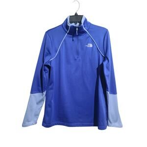 North Face Cinder 100wt Stretch Fleece 1/4-Zip Pullover Large Purple NF00CP5N